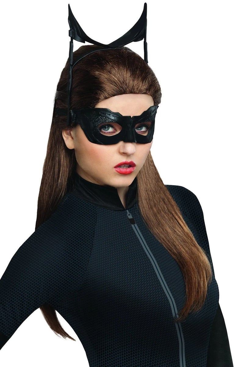Secret Wishes Batman Dark Knight Rises Catwoman Wig, Brown, One Size